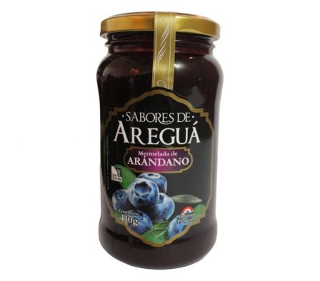 MERMELADA SABORES DE AREGUA ARANDANO 410 GR