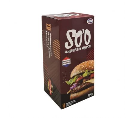 HAMBURGUESA CONCEPCION SO'O X 16 UN.