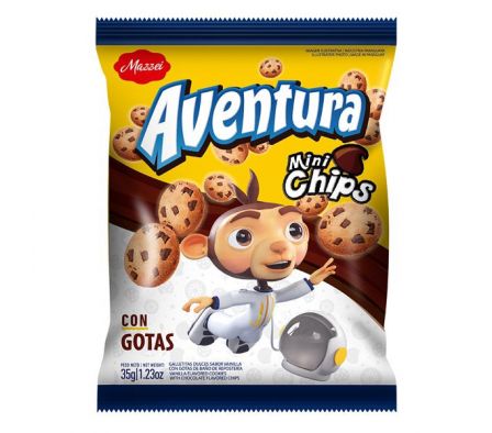 AVENTURA GALLETITAS DULCES EDICION MINI CHIP.