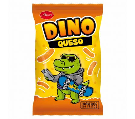 BOCADITOS DE MAÍZ DINO SABOR QUESO 100GR