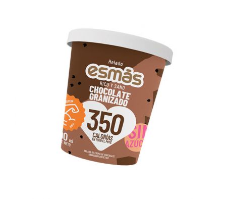 HELADO ESMAS CHOCOLATE GRANIZADO 500 ML