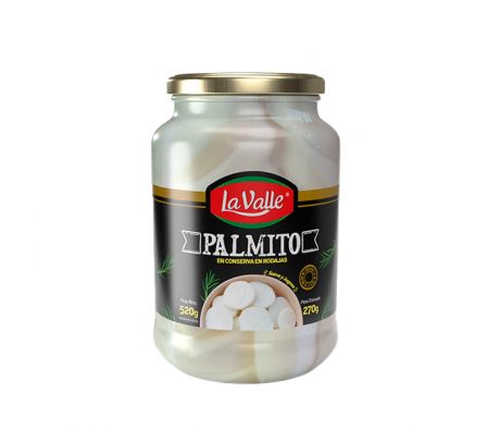 PALMITO LA VALLE CORTADO EN CONSERVA 270GR