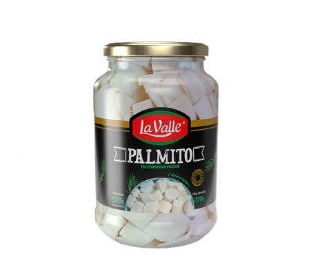PALMITO LA VALLE PICADO EN CONSERVA  270GR