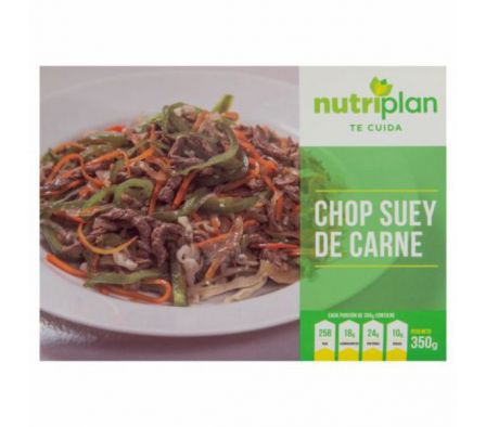 NUTRIPLAN CHOP SUEY DE CARNE CONG. 350GR