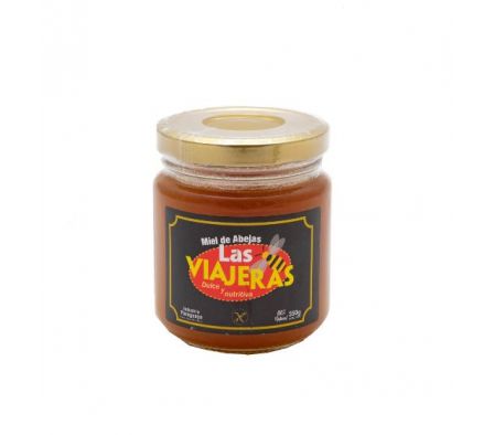 MIEL DE ABEJA LAS VIAJERAS FRASCO 350GR