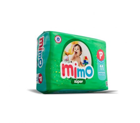 PAÑAL MIMO MEDIO TAMAÑO P MINI PACK 11UNDS