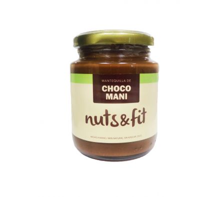 MANTEQUILLA NUTS&FIT DE MANI CHOCOMANI 230GR