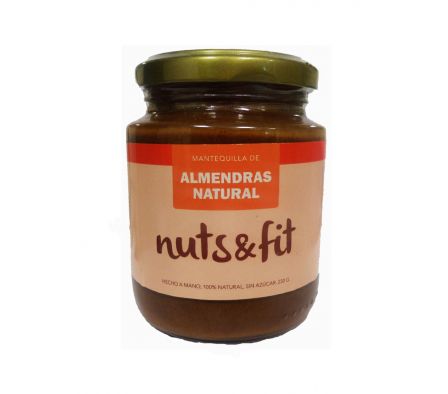 MANTEQUILLA NUTS&FIT DE MANI Y ALMENDRA 230GR