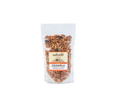 GRANOLA NUTS&FIT MASALA CHAI ESPECIA HINDUES 200GR