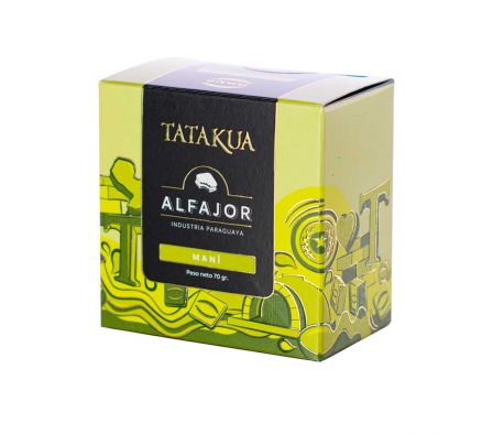 MEGA ALFAJOR TATAKUA MANÍ 70GR