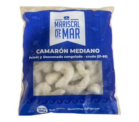 CAMARON MARISCAL DE MAR CRUDO MEDIANO 500GR