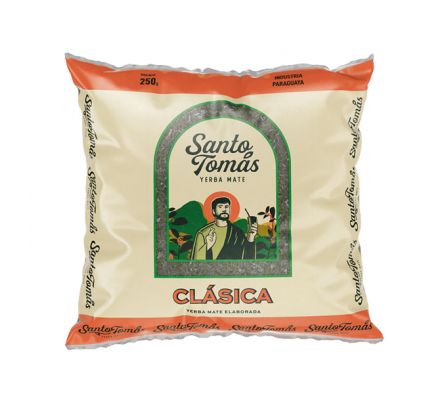 YERBA MATE SANTO TOMAS CLASICA BOLSA 250GR