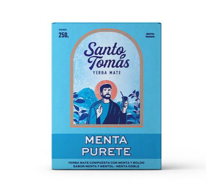 YERBA MATE MENTA PURETE SANTO TOMÁS 250GR