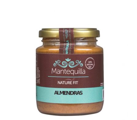 MANTEQUILLA DE ALMENDRAS NATURE FIT 220GR