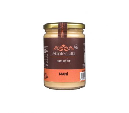 MANTEQUILLA DE MANI NATURE FIT 100% NATURAL 400GR