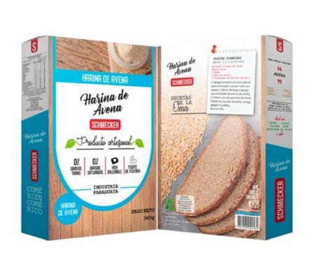 HARINA SCHMECKER DE AVENA 450GR