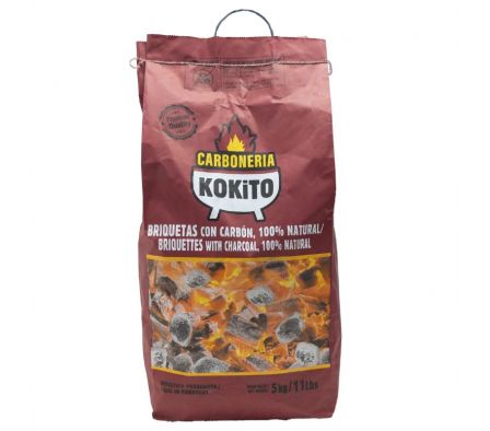 CARBON VEGETAL  KOKITO C/BRIQUETAS  5KG