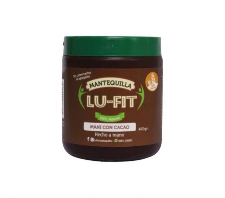 MANI CON CACAO LUFIT 470GR