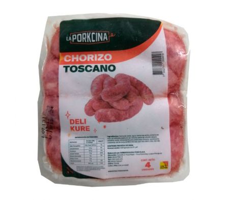 CHORIZO LA PORKCINA TOSCANO ENVA 4 UNI