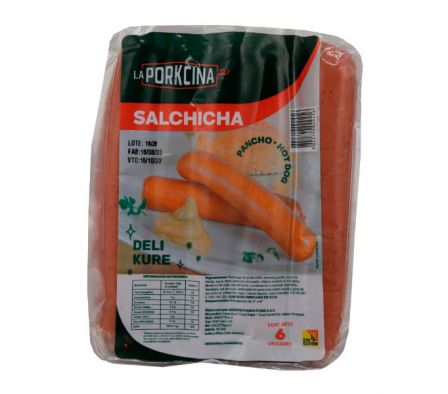 SALCHICHA LA PORKCINA ENVA  6 UNI