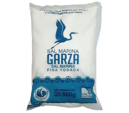 SAL MARINA GARZA FINA YODADA 500GR