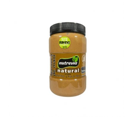 MANTECA DE MANÍ NUTREVIA NATURAL 530GR