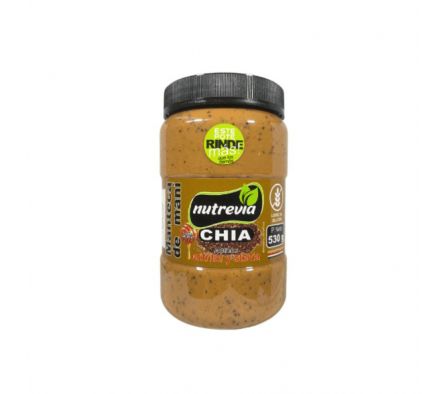 MANTECA DE MANÍ NUTREVIA CHIA 530GR