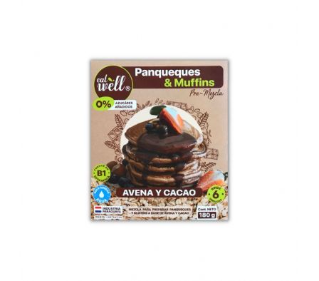 PRE MEZCLA EAT WELL CHOCOLATE 180GR