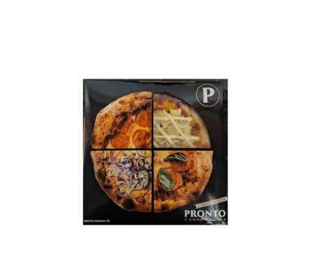 PIZZA PRONTO Y COMO EN CASA CATUPIRY C/POLLO 350GR