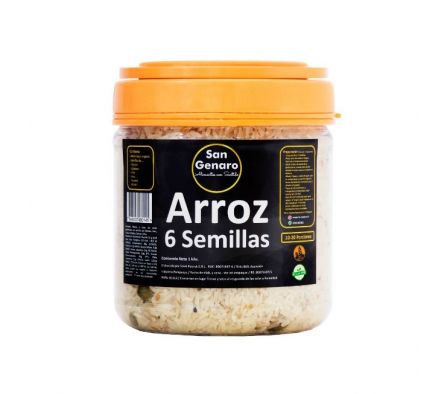 ARROZ SAN GENARO 6 SEMILLAS 1000GR