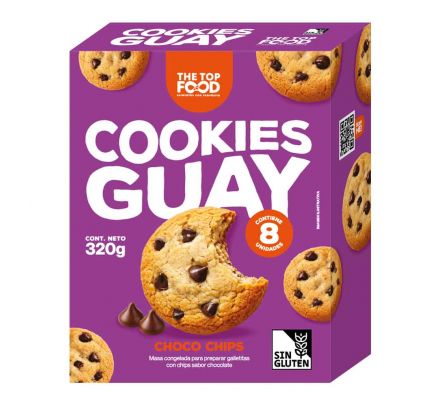 MASA P/COOKIES CHOCO THE TOP FOOD CONG 8UN 320GR 