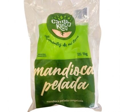 MANDIOCA PELADA CAMPO RICO CONGE 1 KG