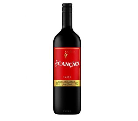VINO DULCE  DE MESA TINTO SUAVE CANCAO 750 CC