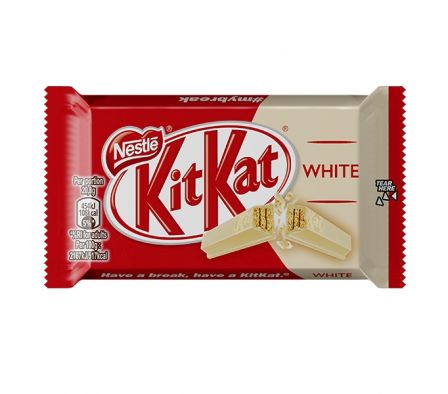 KIT KAT 4 FINGER BLANCO  24X41,5 5GR