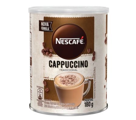 CAFE NESCAFE CAPPUCCINO TRADICIONAL LATA 180GR