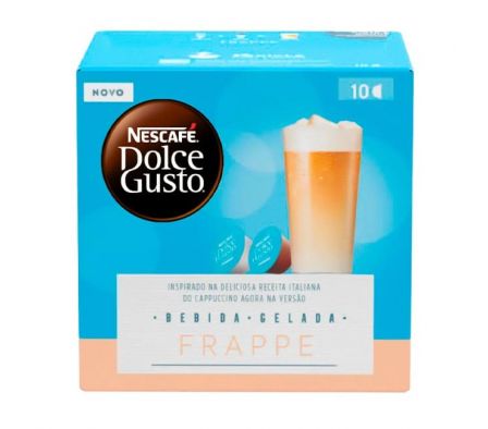 CAPSULAS DE CAFE NESCAFE DOLCE GUSTO FRAPPE 10UN