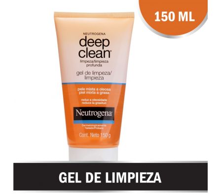 GEL DE LIMPIEZA NEUTROGENA DEEP CLEAN  X 150G