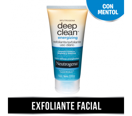EXFOLIANTE NEUTROGENA DEEP CLEAN ENERGIZING 100ML