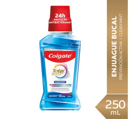 ENJUAGUE BUCAL COLGATE TOTAL 12 CLEAN MINT 250ML