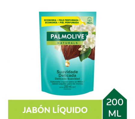 JABON LIQUIDO PALMOLIVE JAZMIN Y MANTECA 200ML