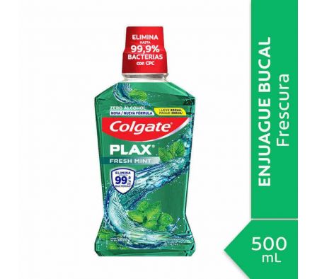 ENJUAGUE BUCAL COLGATE PLAX P 350ML LL 500ML