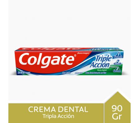 CREMA DENTAL COLGATE TRIPLE ACCIÓN 90 G