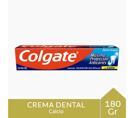 CREMA DENTAL COLGATE MÁX PROT ANTICARIES ORIG 180G