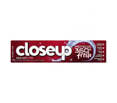 CREMA DENTAL CLOSE UP RED HOT 90GR.
