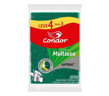 CONDOR ESPONJA MULTIUSO 4 EN 1 REF:1539 