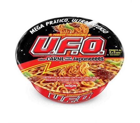 FIDEO INSTANTANEO NISSIN UFO CARNE SALSA JAP. 81GR