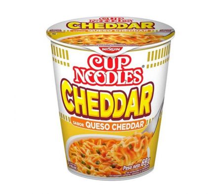 FIDEO INSTANTANEO NISSIN CUP NOODLES CHEDDAR 69 GR