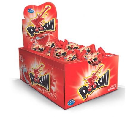 CHICLE POOSH MORANG 200GR