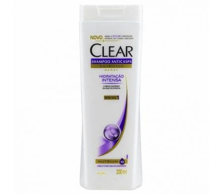 SHAMPOO CLEAR ANTICASPA HIDRATACION INTENSA 200ML