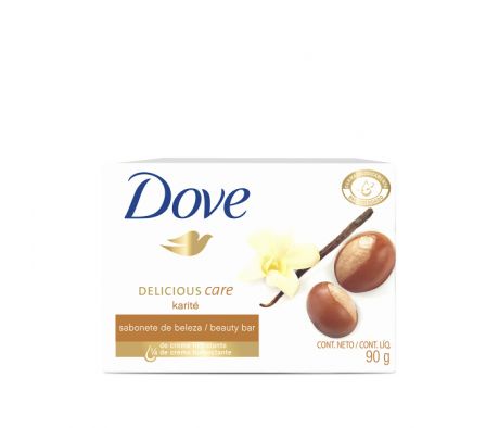 JABON TOCADOR DOVE KARITE Y VAINILLA 90GR